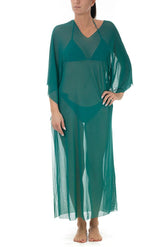 KAFTANO DONNA  VERDE CK11LO ALGA FISICO